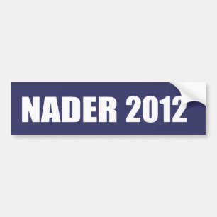 Adesivo Para Carro Engrenagem da eleição de RALPH NADER