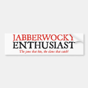 Adesivo Para Carro Entusiasta de Jabberwocky