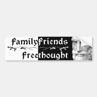 Adesivo Para Carro Epicurus: Amigos Freethought 2 da família