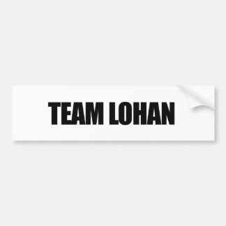 Adesivo Para Carro Equipe Lohan Bumpersticker
