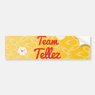 Adesivo Para Carro Equipe Tellez