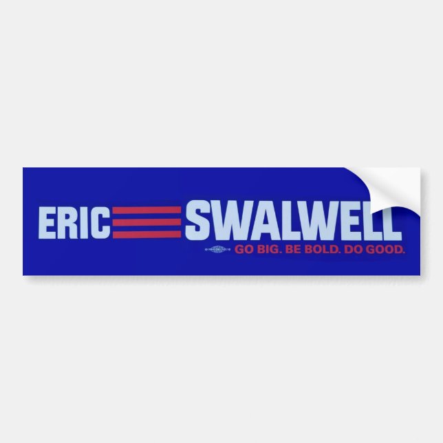 Adesivo Para Carro Eric Swalwell para Presidente (Frente)