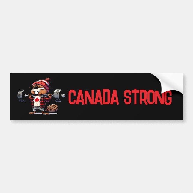 Adesivo Para Carro Escuro de Peso do Canadá (Frente)