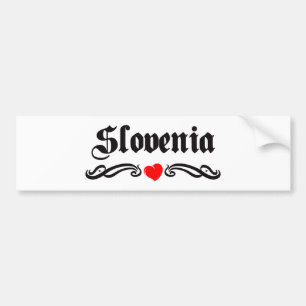 Adesivo Para Carro Eslovênia