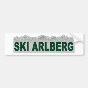 Adesivo Para Carro Esqui Arlberg
