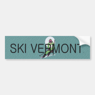 Adesivo Para Carro Esqui SUPERIOR Vermont