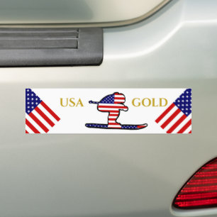 ADESIVO PARA CARRO ESQUIADOR