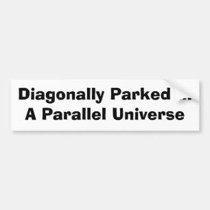 Adesivo Para Carro Estacionado diagonalmente