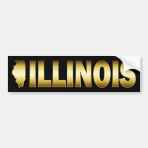 ADESIVO PARA CARRO ESTADO DE ILLINOIS