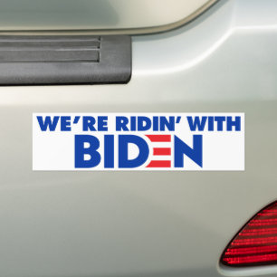 Adesivo Para Carro Estamos caminhando com Biden 2024