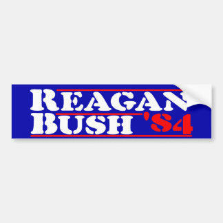 Adesivo Para Carro Estêncil de Reagan Bush '84