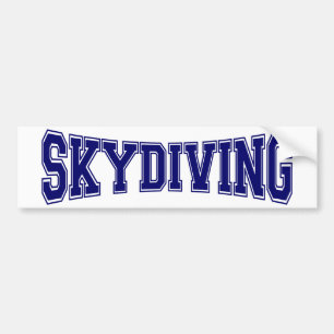 Adesivo Para Carro Estilo da universidade de Skydiving