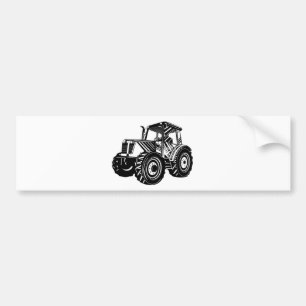 Adesivo Para Carro estilo retro do trator de fazenda do vintage