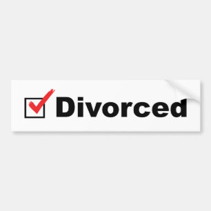 Adesivo Para Carro Estou Divorciado e Disponível