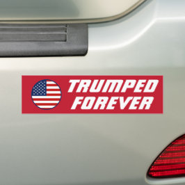 Adesivo Para Carro Estou preso para sempre, Engraçado Trump 2024