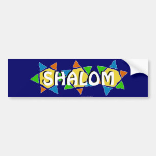 Adesivo Para Carro Estrela de David Shalom