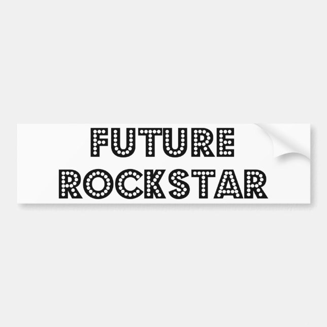 Adesivo Para Carro Estrela do Futuro (Frente)