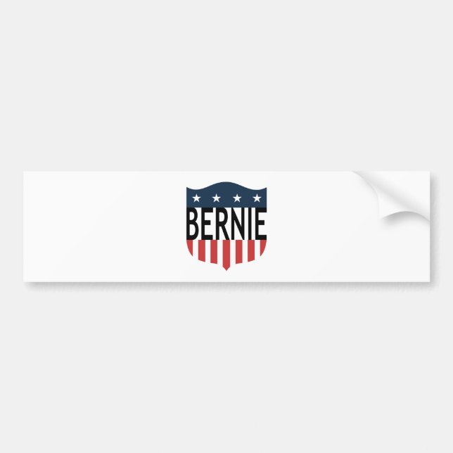 Adesivo Para Carro Estrelas BERNIE e faixas (Frente)