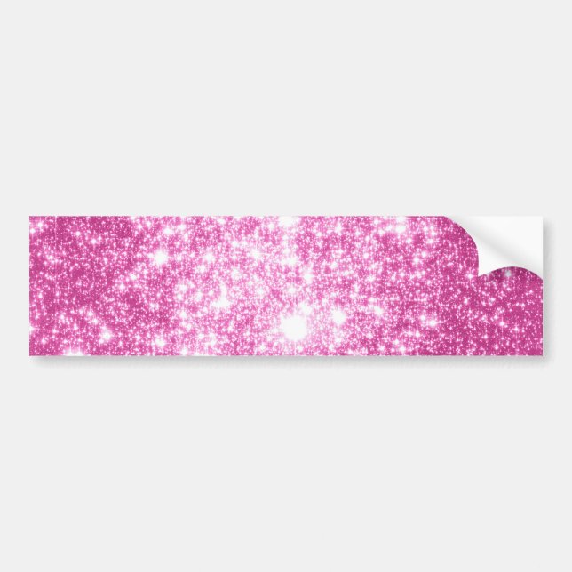 Adesivo Para Carro Estrelas Rosa Fuchsia (Frente)