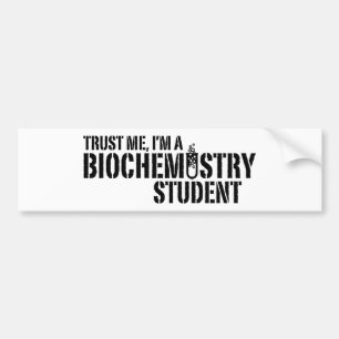 Adesivo Para Carro Estudante da bioquímica