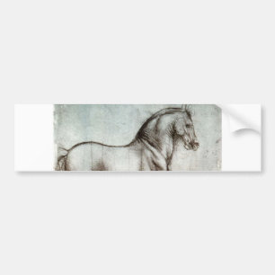 Adesivo Para Carro Estudo dos cavalos - Leonardo da Vinci