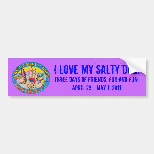 Adesivo Para Carro Etiqueta 2011 do CWT Cayucos (Frente)