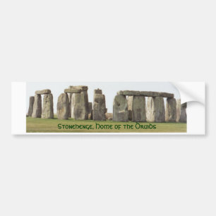 Adesivo Para Carro Etiqueta abundante Stonehenge, casa dos Druids