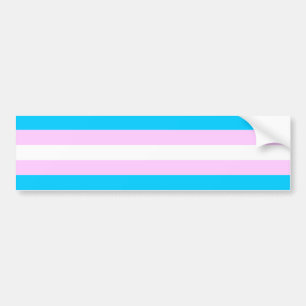 Adesivo Para Carro Etiqueta da bandeira do Transgender