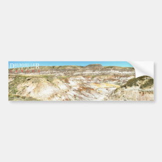 Adesivo Para Carro Etiqueta da paisagem de Drumheller Alberta Canadá