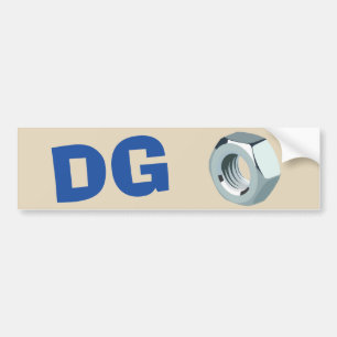 Adesivo Para Carro Etiqueta da porca do DG