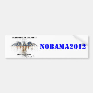 Adesivo Para Carro Etiqueta de AFTP NoBama