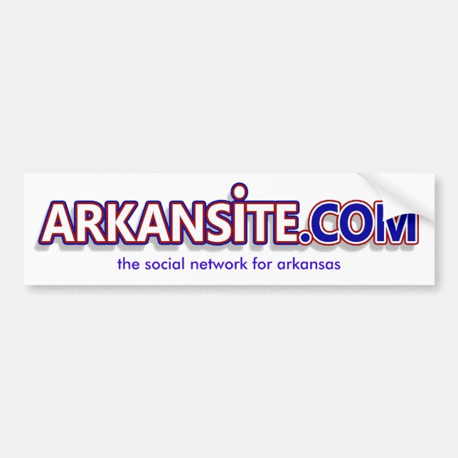 Adesivo Para Carro Etiqueta de ARKANSiTE.COM (Frente)