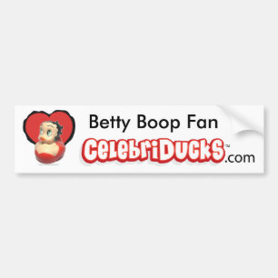 Adesivo Para Carro Etiqueta de borracha de Bumber do pato de Betty