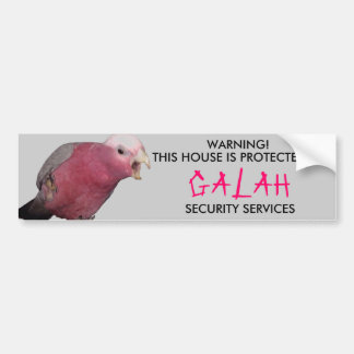 ADESIVO PARA CARRO ETIQUETA DE GALAH