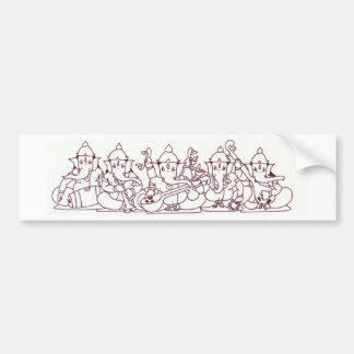 Adesivo Para Carro Etiqueta de Ganesha