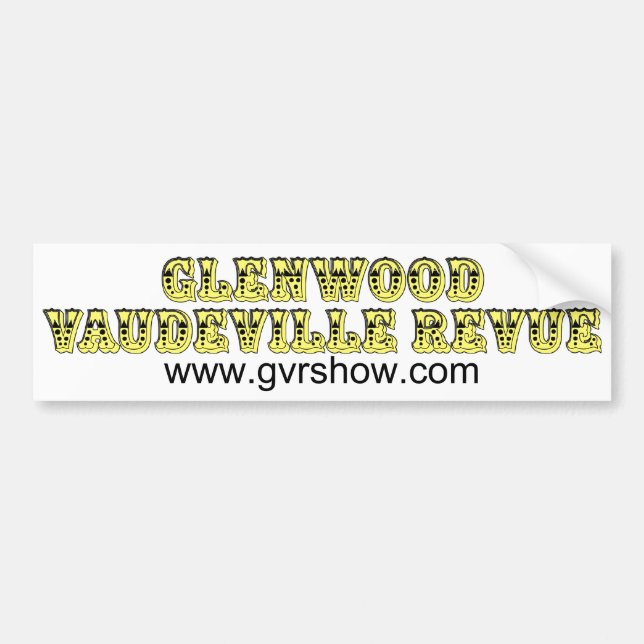 Adesivo Para Carro Etiqueta de GVR (Frente)