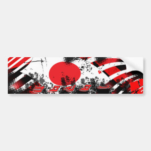 Adesivo Para Carro Etiqueta de Japão do amor