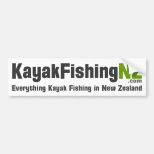 Adesivo Para Carro etiqueta de KayakFishingNZ.com