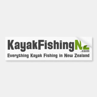 Adesivo Para Carro etiqueta de KayakFishingNZ.com