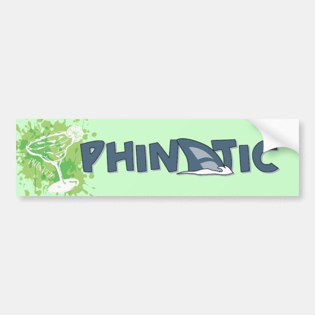 Adesivo Para Carro Etiqueta de Phinatic (Frente)