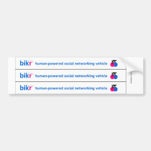 Adesivo Para Carro etiqueta do bikr