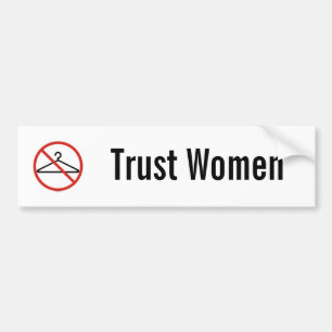 Adesivo Para Carro Etiqueta do carro das mulheres da confiança