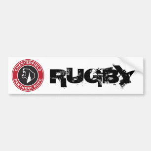 Adesivo Para Carro Etiqueta do carro do rugby da pantera de