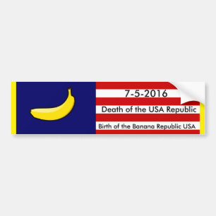 Adesivo Para Carro Etiqueta do DOB de Banana Republic EUA