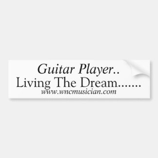 Adesivo Para Carro Etiqueta do guitarrista