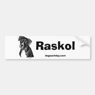 Adesivo Para Carro etiqueta do raskol