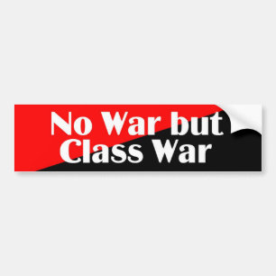 Adesivo Para Carro Etiqueta do sem guerra mas da guerra de classe 2