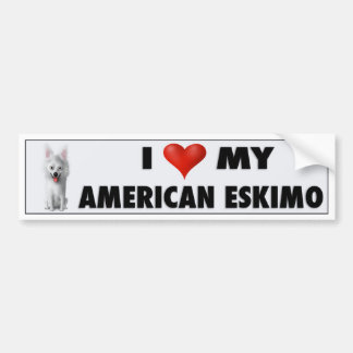 Adesivo Para Carro Etiqueta Eskimo americana do amor