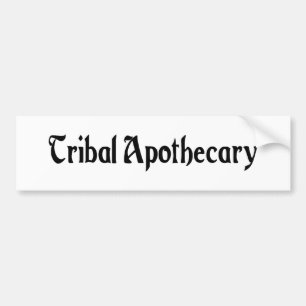 Adesivo Para Carro Etiqueta tribal do Apothecary