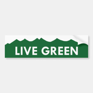 Adesivo Para Carro Etiqueta verde viva de Colorado